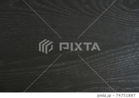 Dark black wooden texture surface 74751897