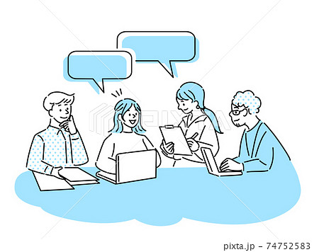 ミーティング 会議資料に便利なビジネスイラストのイラスト素材 ミーティング 会議資料に便利なビジネスイラストのイラスト素材
