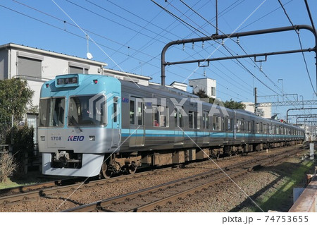 京王井の頭線のブルーの車輌 74753655