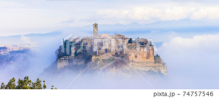 impressive ghost town - Civita di Bagnoregio, Italy impressive ghost town - Civita di Bagnoregio, Italy 74757546