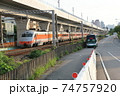 バス 電車 列車 74757920