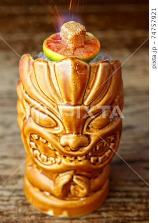 cocktail zombie with fire 74757921