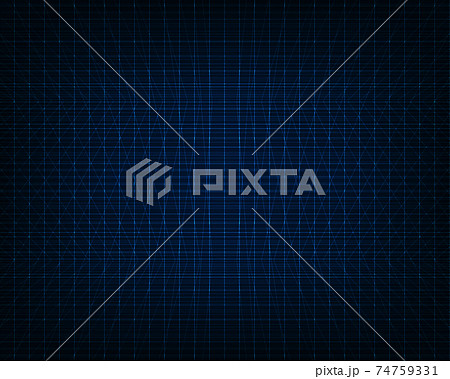 Abstract technology futuristic concept glowing blue line grid background and texture 74759331