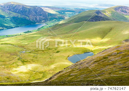 Beautiful mountains in North Wales, United Kingdom 74762147