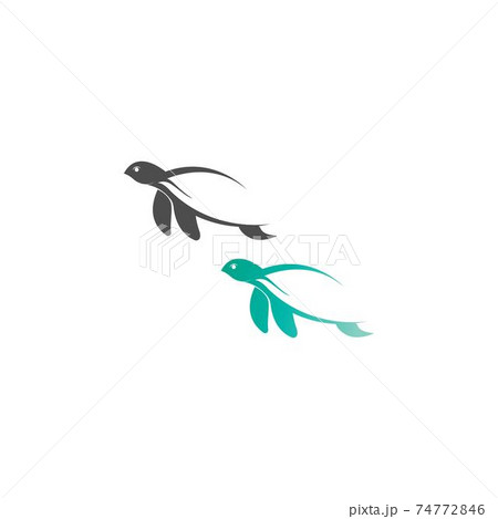 Turtle logo icon vector template illustration design concept Turtle logo icon vector template illustration design concept 74772846