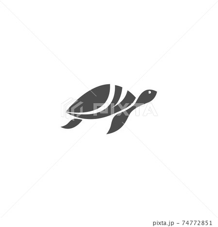 Turtle Logo Icon Vector Template Illustration のイラスト素材