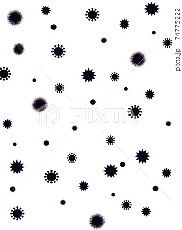 ウイルス 埃 の背景のイラスト素材