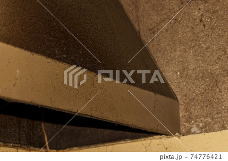 汚れた排気フード 汚れた排気フード 74776421