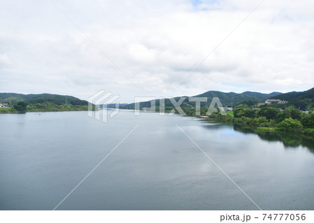 前谷地駅から柳津駅までの気仙沼線車窓からの風景 74777056