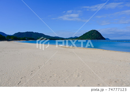 萩 菊ヶ浜 指月山 萩市 萩 菊ヶ浜 指月山 萩市 74777123