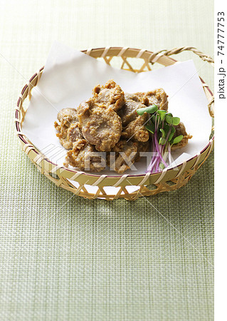 鶏の砂肝ピリ辛揚げ7 74777753