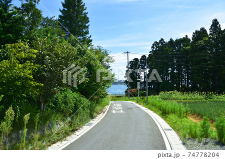 柳津駅から気仙沼駅までの気仙沼線BRT車窓からの風景 柳津駅から気仙沼駅までの気仙沼線BRT車窓からの風景 74778204