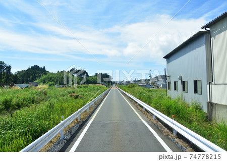 柳津駅から気仙沼駅までの気仙沼線BRT車窓からの風景 柳津駅から気仙沼駅までの気仙沼線BRT車窓からの風景 74778215