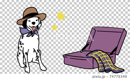 Travel dog Travel dog 74778349