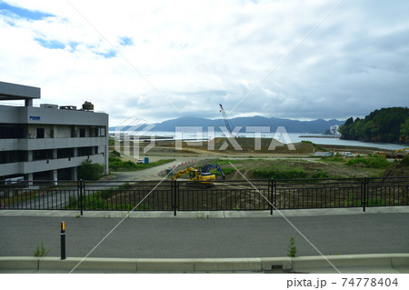 柳津駅から気仙沼駅までの気仙沼線BRT車窓からの風景 74778404