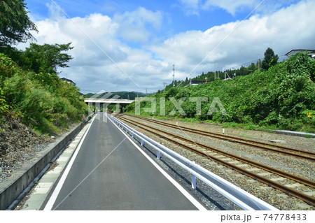 柳津駅から気仙沼駅までの気仙沼線BRT車窓からの風景 74778433