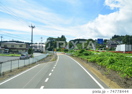 柳津駅から気仙沼駅までの気仙沼線BRT車窓からの風景 74778444