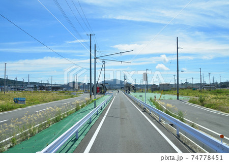 柳津駅から気仙沼駅までの気仙沼線BRT車窓からの風景 柳津駅から気仙沼駅までの気仙沼線BRT車窓からの風景 74778451