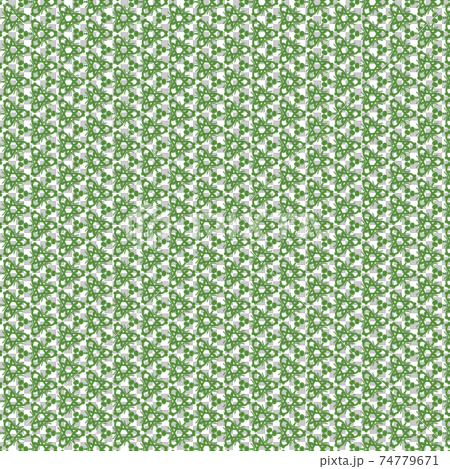 美麗的原創蕾絲花紋素材 74779671