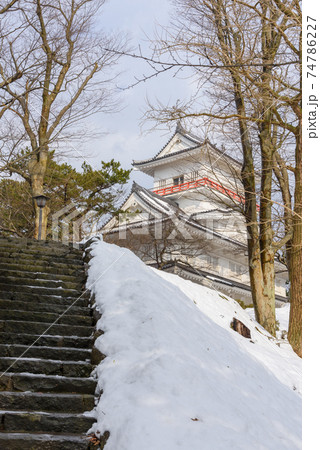 雪景色の城 雪景色の城 74786227