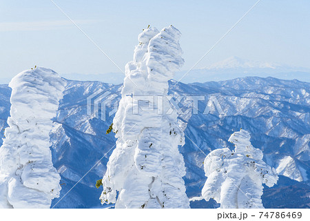 日本三大樹氷　森吉山 74786469