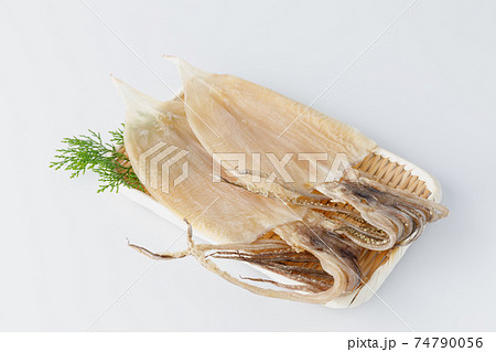 食材：エンペラをとったスルメ、するめ・ 酒の肴・縁起物・ 74790056