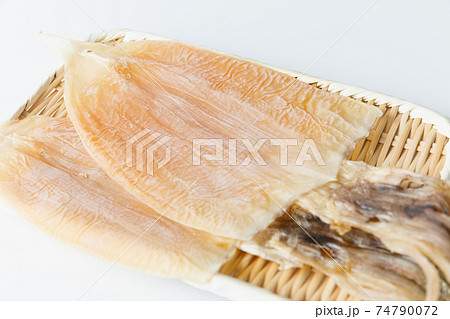 食材：エンペラをとったスルメ、するめ・ 酒の肴・縁起物・ 74790072