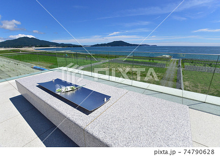 2020年夏の陸前高田市の風景 2020年夏の陸前高田市の風景 74790628