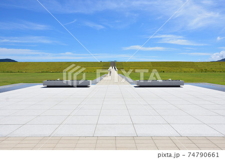 2020年夏の陸前高田市の風景 2020年夏の陸前高田市の風景 74790661