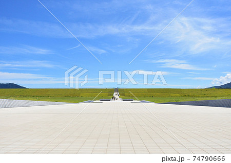 2020年夏の陸前高田市の風景 74790666