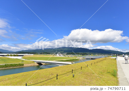 2020年夏の陸前高田市の風景 2020年夏の陸前高田市の風景 74790711