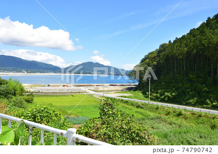 2020年夏の陸前高田市の風景 74790742