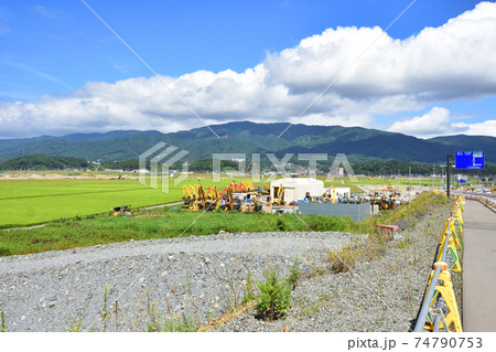 2020年夏の陸前高田市の風景 2020年夏の陸前高田市の風景 74790753