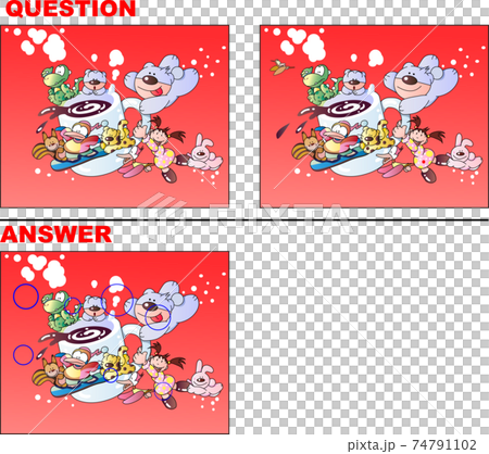 Find the difference_Warm up with hot cocoa Find the difference_Warm up with hot cocoa 74791102