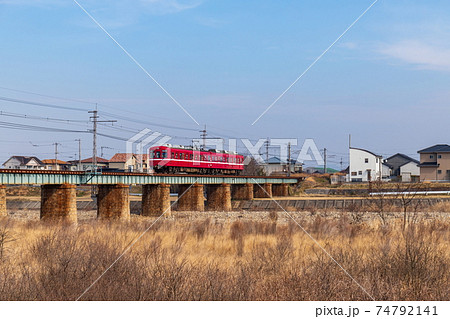琴平電気鉄道　香東川鉄橋　（香川県高松市） 74792141