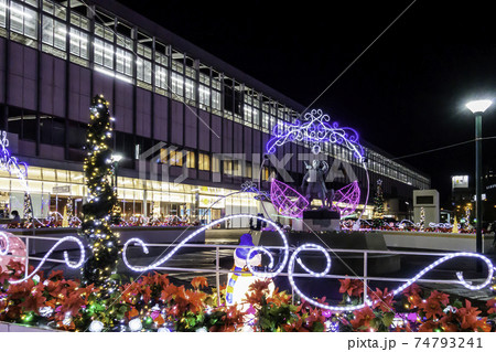 MOMOTAROH FANTASY 2020　岡山駅東口イルミネーション　岡山県岡山市 74793241