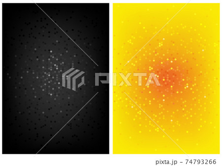 Vector Halftone Background Set 74793266