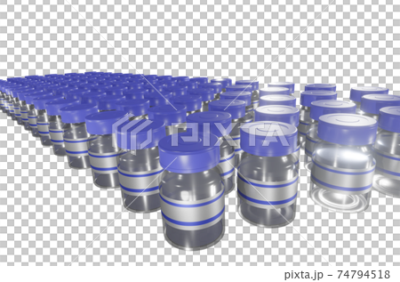 Image of vaccine (transparent material) 74794518