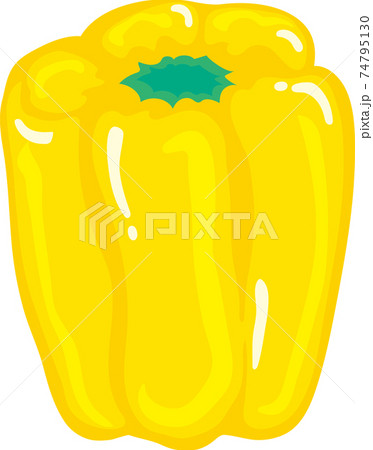 黄色いパプリカ 74795130