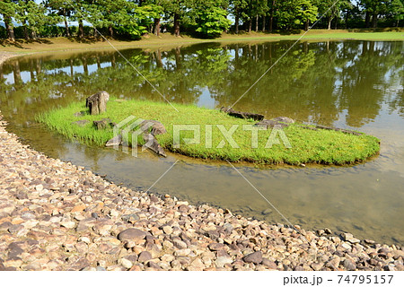 岩手県平泉町毛越寺庭園 Motsu-ji Temple Garden Hiraizumi Iwate 岩手県平泉町毛越寺庭園 Motsu-ji Temple Garden Hiraizumi Iwate 74795157