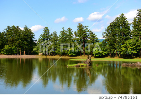 岩手県平泉町毛越寺庭園 Motsu-ji Temple Garden Hiraizumi Iwate 岩手県平泉町毛越寺庭園 Motsu-ji Temple Garden Hiraizumi Iwate 74795161