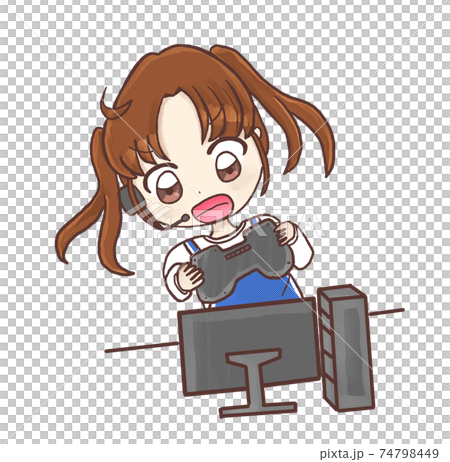 R: Fairytale Vtuber ☆ Game commentary A 74798449