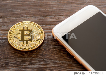 ビットコインとスマートフォン 74798862