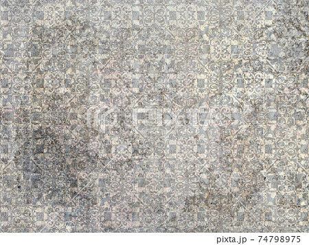 古代の壁画風の背景素材 遺跡 アンティークのイラスト素材