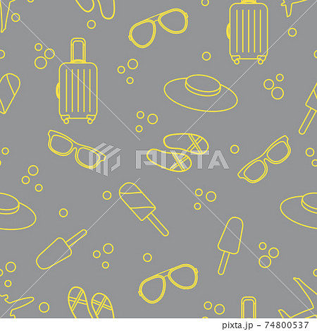 Accessories for summer holidays. 74800537