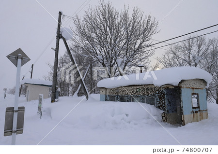 北海道 美深 JR宗谷本線紋穂内駅 北海道 美深 JR宗谷本線紋穂内駅 74800707