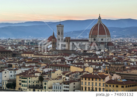 view of Florence Cathedral, Italy view of Florence Cathedral, Italy 74803132