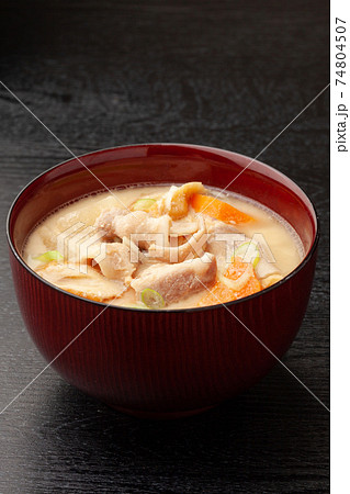 豚肉の粕汁 豚肉の粕汁 74804507