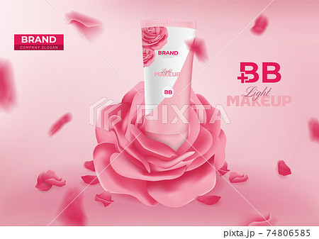 BB Beauty Cream Cosmetic Ad Vector Banner Template Design BB Beauty Cream Cosmetic Ad Vector Banner Template Design 74806585