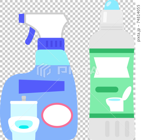 トイレ用洗剤のボトル 74814055